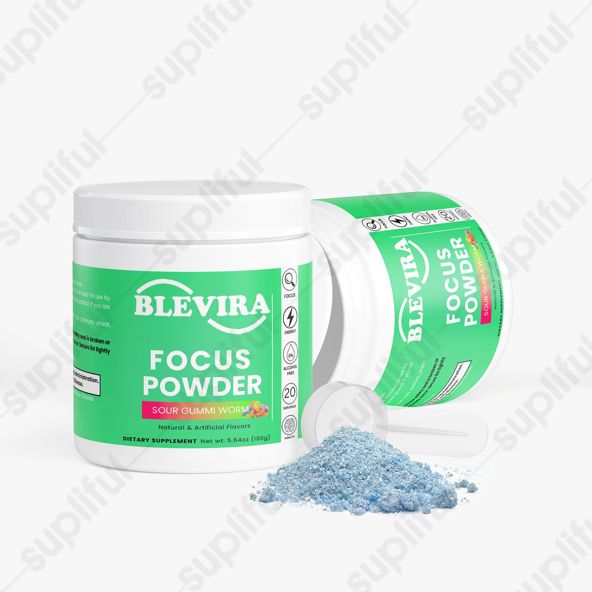 Focus Powder (Sour Gummi Worm)