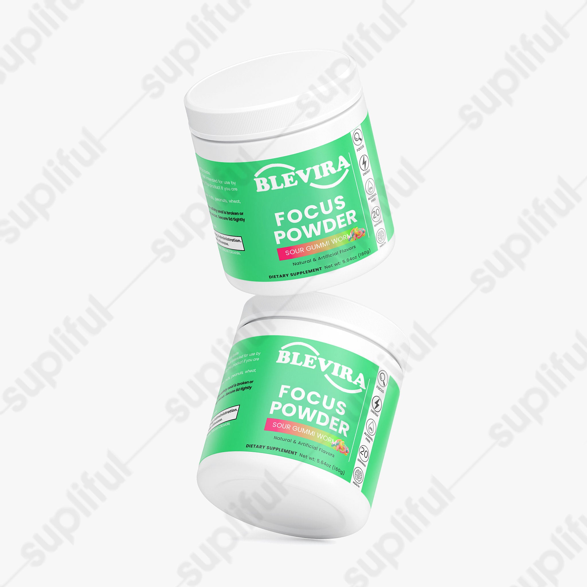Focus Powder (Sour Gummi Worm)